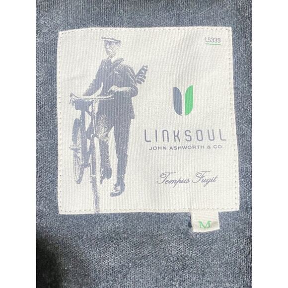Boyne Highlands Linksoul Zip Up Jacket Men's Medium Gray John Ashworth and Co - Picture 5 of 7
